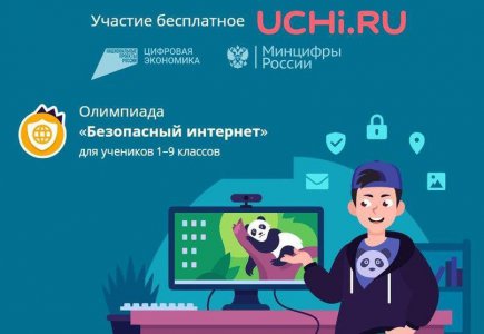 Школьников Красноярского края с 1 по 9 классы приглашают принять участие в онлайн-олимпиаде «Безопасный интернет».